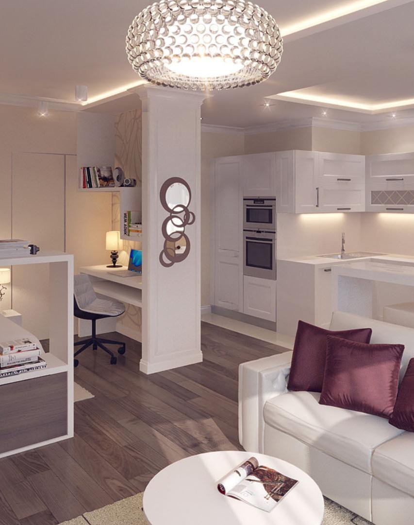 Квартира-студия 48 м²